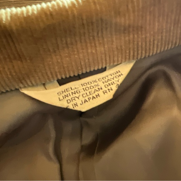 Vintage Cambridge Classics Mervyns Camel Corduroy Sport Coat Elbow Patches 42 - Picture 16 of 16